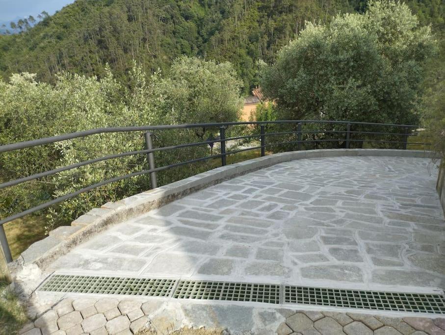 Villa Degli Ulivi Tivegna エクステリア 写真