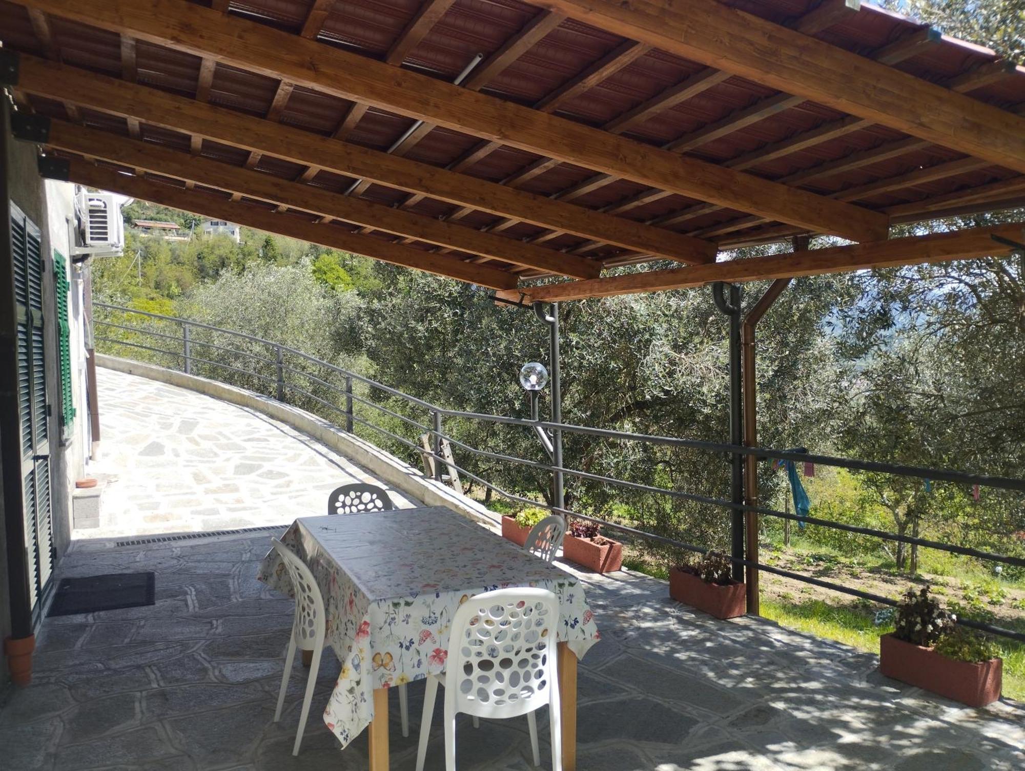 Villa Degli Ulivi Tivegna エクステリア 写真